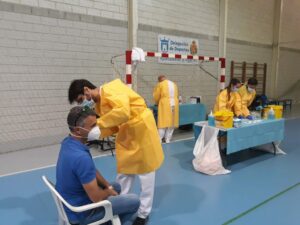 Algeciras, Los Barrios y Tarifa han puesto ya 235.000 vacunas